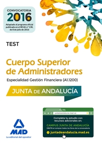 Books Frontpage Cuerpo Superior de Administradores [especialidad Gestión Financiera (A1 1200)] de la Junta de Andalucía. Test