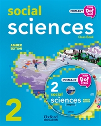 Books Frontpage Think Do Learn Social Sciences 2nd Primary. Class book + CD pack Amber