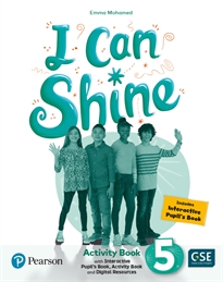 Books Frontpage I Can Shine 5 Activity Book & Interactive Pupil´s Book-Activity Book andDigital Resources Access Code