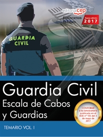 Books Frontpage Guardia Civil, Escala de Cabos y Guardias. Temario I