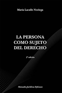 Books Frontpage La persona como sujeto del derecho