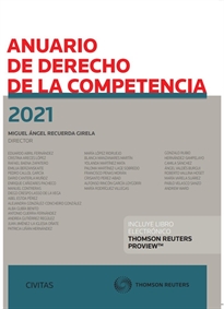 Books Frontpage Anuario de Derecho de la Competencia (2021) (Papel + e-book)