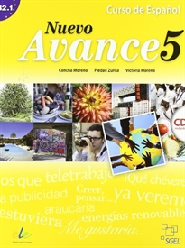 Books Frontpage Nuevo Avance 5 alumno + CD