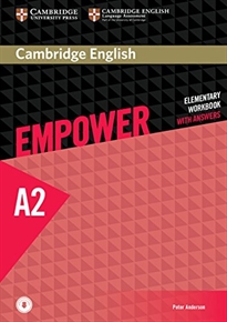 Books Frontpage Cambridge English Empower Elementary Workbook with Answers with Downloadable Audio
