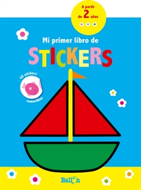 Books Frontpage Mi primer libro de stickers - Barco