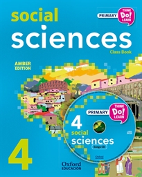 Books Frontpage Think Do Learn Social Sciences 4th Primary. Class book + CD pack Amber