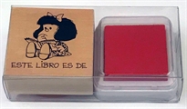 Books Frontpage Sello exlibris Mafalda (nueva edición)