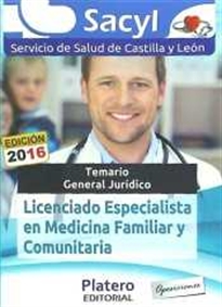 Books Frontpage Licenciado Especialista Medicina Familiar Y Comunitaria Servicio Salud Castilla Y León. Temario General Jurídico