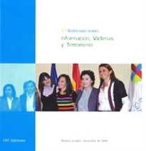 Books Frontpage VI Seminario sobre Información, Víctimas y Terrorismo