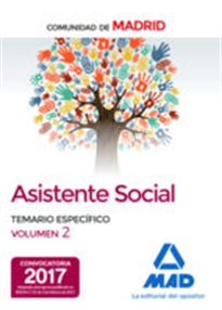 Books Frontpage Asistentes sociales de la Comunidad de Madrid Temario especifico volumen 2