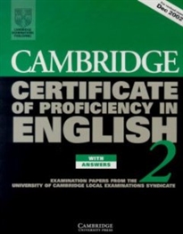 Books Frontpage Cambridge English Proficiency 2 Student's Book with Answers with Audio