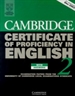 Front pageCambridge English Proficiency 2 Student's Book with Answers with Audio