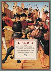 Books Frontpage Diálogo entre Pedro Barrantes Maldonado y un cauallero extrangero