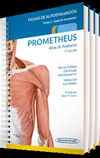 Books Frontpage PROMETHEUS. Atlas de Anatomía.Fichas de autoevaluación