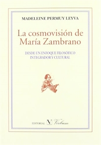 Books Frontpage La cosmovisión de María Zambrano