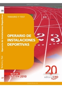 Books Frontpage Operario de Instalaciones Deportivas. Temario y Test
