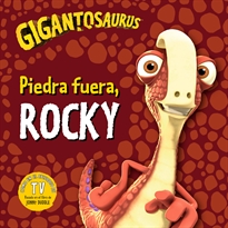 Books Frontpage Gigantosaurus. Piedra fuera, Rocky