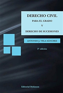 Books Frontpage Derecho Civil para el Grado V. Derecho de Sucesiones