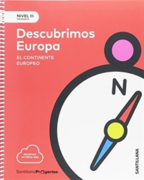 Books Frontpage Nivel III Pri Descubriendo Europa. El Continente Europeo 5 Primaria