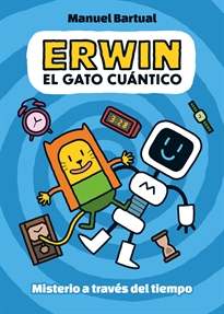 Books Frontpage Erwin, el gato cuántico 1 - Misterio a través del tiempo