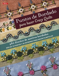 Books Frontpage Puntos de bordado para hacer Crazy Quilts