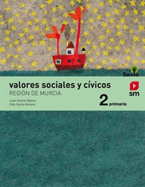 Books Frontpage Valores sociales y cívicos. 2 Primaria. Savia (Murcia)