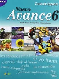 Books Frontpage Nuevo Avance 6 alumno +CD