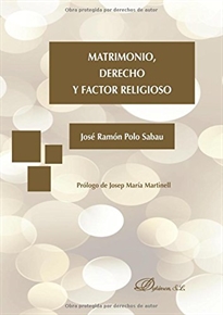 Books Frontpage Matrimonio, derecho y factor religioso