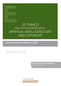 Books Frontpage 25 things you should know about Artificial Intelligence Art and Copyright (Papel + e-book)