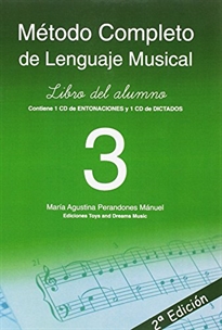 Books Frontpage Método Completo De Lenguaje Musical 3º Nivel Libro Del Alumno 2ª Edición