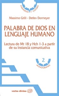 Books Frontpage Palabra de Dios en lenguaje humano