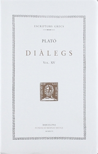 Books Frontpage Diàlegs, vol. XV: El sofista
