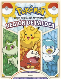 Books Frontpage Pokémon. Actividades - Región de Paldea. Libro oficial de actividades