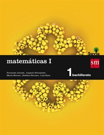 Books Frontpage Matemáticas I. 1 Bachillerato. Savia