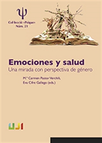 Books Frontpage Emociones y salud. Una mirada con perspectiva de género