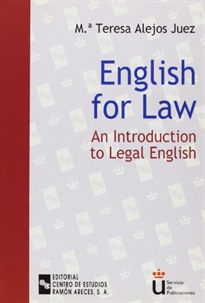 Books Frontpage English for law