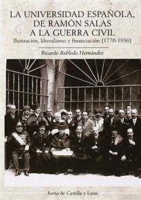 Books Frontpage La universidad española, de Ramón Salas a la guerra civil