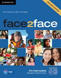 Books Frontpage Face2face Pre-intermediate Student's Book with DVD-ROM and Online Workbook Pack 2nd Edition