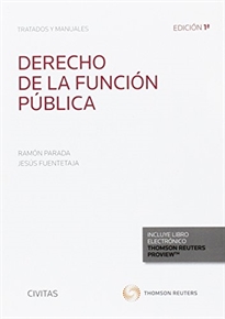 Books Frontpage Derecho de la función pública (Papel + e-book)