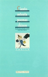 Books Frontpage Ciento sesenta poemas chinos