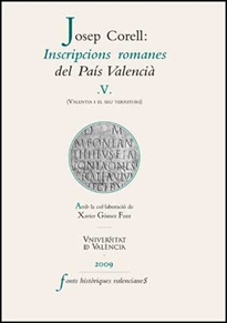 Books Frontpage Inscripcions romanes del País Valencià, V