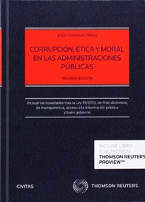 Books Frontpage Corrupción, ética y moral en las administraciones públicas (Papel + e-book)