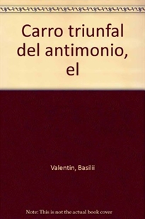 Books Frontpage El Carro Triunfal del Antimonio