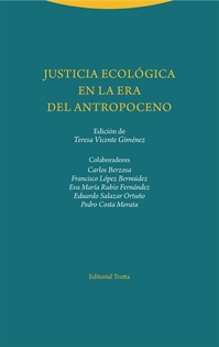 Books Frontpage Justicia ecológica en la era del Antropoceno