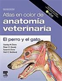 Books Frontpage Atlas en color de anatomía veterinaria. El perro y del gato (incluye evolve)