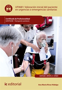 Books Frontpage Valoración inicial del paciente en urgencias o emergencias sanitarias. SANT0208 - Transporte sanitario