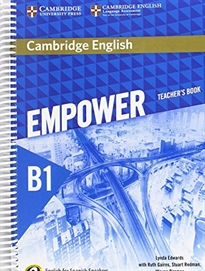 Books Frontpage Cambridge English empower for Spanish speakers, B1. Teacher's book