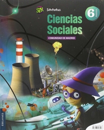 Books Frontpage Ciencias Sociales 6º Primaria- C. de Madrid