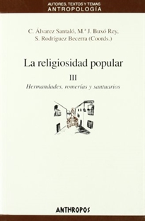 Books Frontpage Hermandades, romerías y santuarios