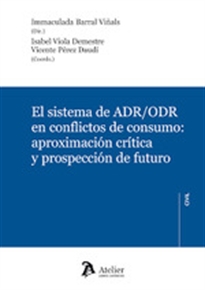 Books Frontpage El sistema de ADR/ODR en conflictos de consumo